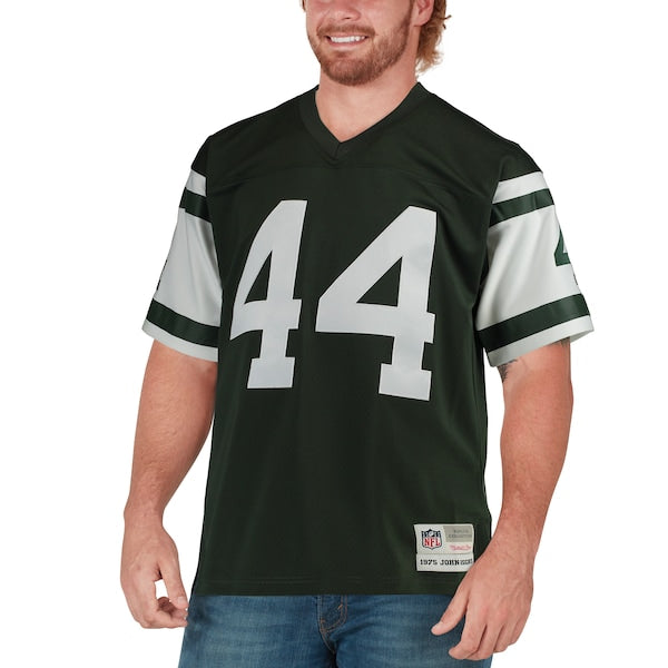 John Riggins New York Jets Retired Player Legacy Replica Jersey - Green - Image 4