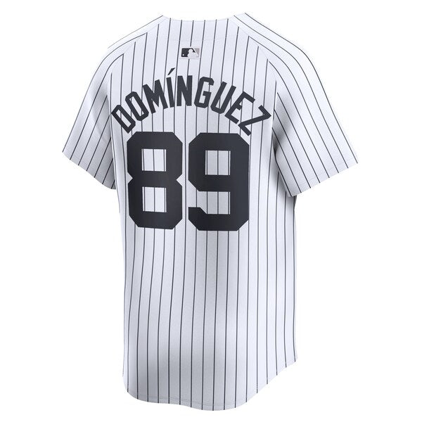 Jasson Dominguez New York Yankees Nike Home Limited Player Jersey - White - Image 3