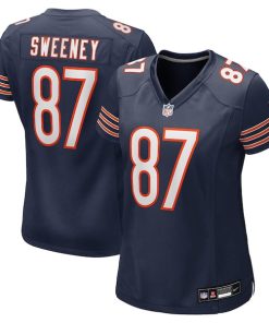 Alternative view of Tommy Sweeney Chicago Bears Nike Women's  Game Jersey -  Navy
