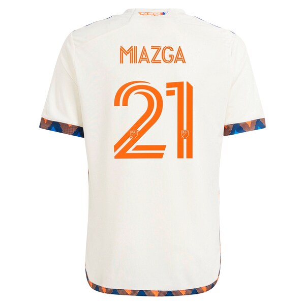Matt Miazga FC Cincinnati adidas Youth 2024 The Canvas Kit Replica Player Jersey - White - Image 3