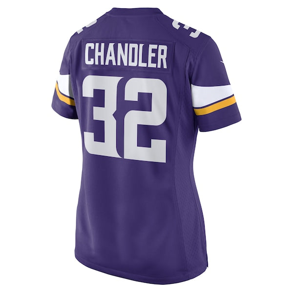 Ty Chandler Minnesota Vikings Nike Women's Game Player Jersey - Purple - Image 3