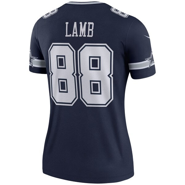 CeeDee Lamb Dallas Cowboys Nike Women's Legend Jersey - Navy - Image 3
