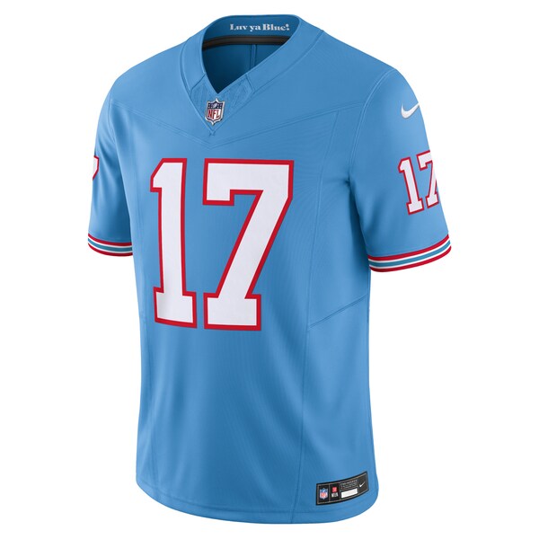 Ryan Tannehill Tennessee Titans Nike Vapor F.U.S.E. Limited Jersey - Light Blue - Image 2