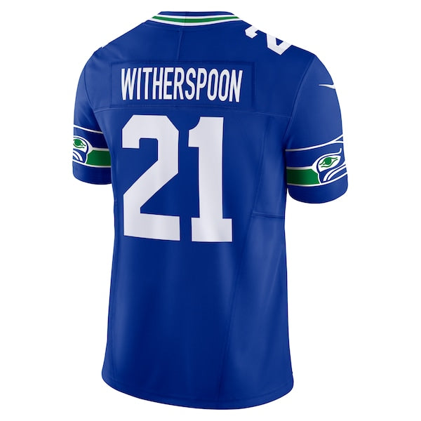 Devon Witherspoon Seattle Seahawks Nike 50th Season Vapor F.U.S.E. Limited Jersey - Royal/College Navy - Image 4