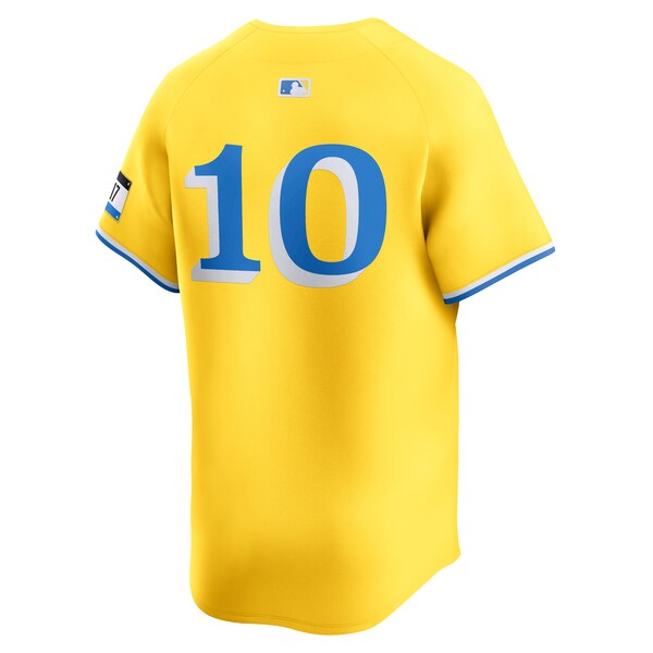 Trevor Story Boston Red Sox Nike City Connect Limited Player Jersey - Gold - Image 4