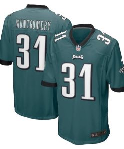 Wilbert Montgomery Philadelphia Eagles Nike Retired Player Jersey - Midnight Green
