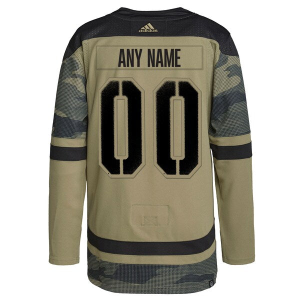 Ottawa Senators adidas Logo Military Appreciation Team Authentic Custom Practice Jersey - Camo - Image 4