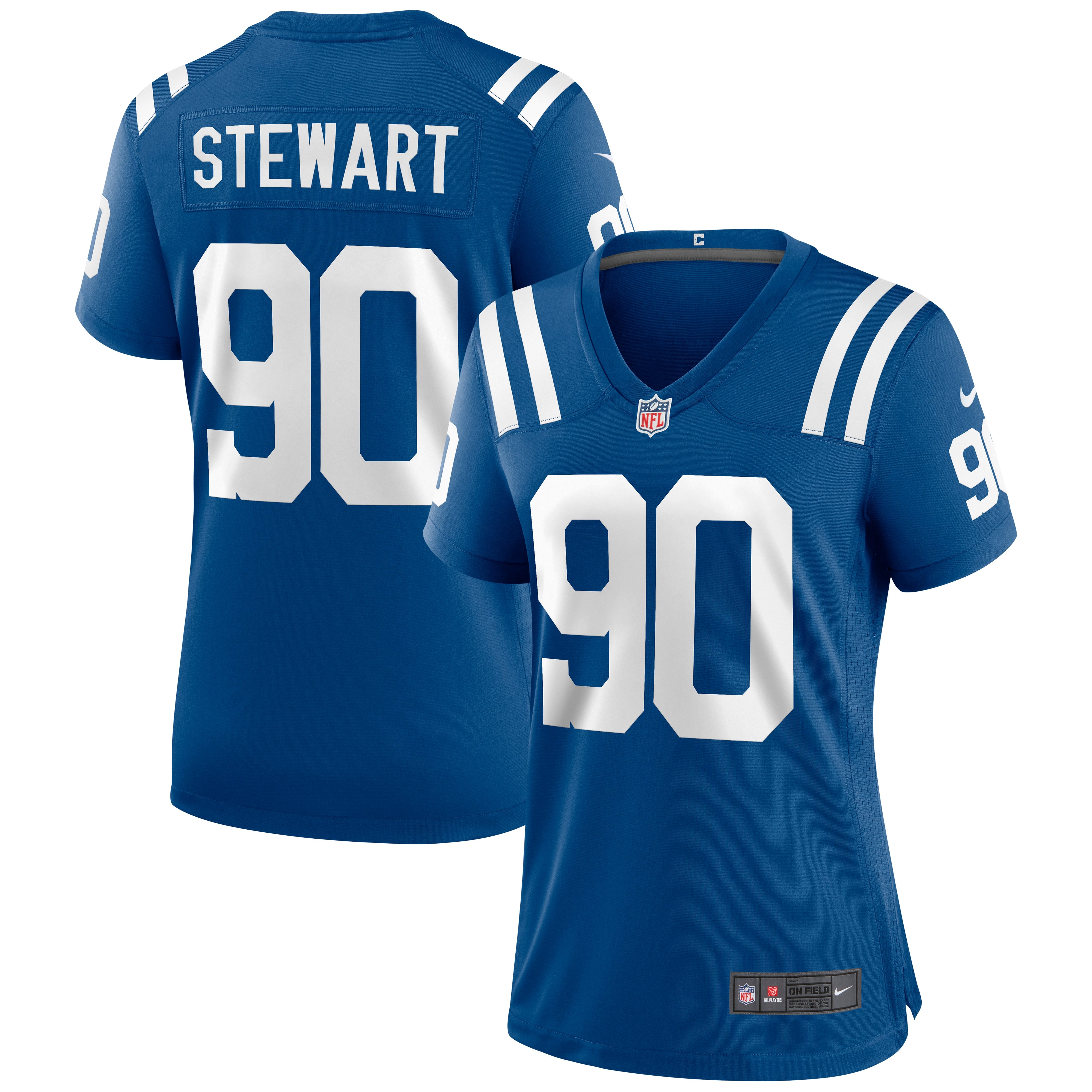 Grover Stewart Indianapolis Colts Nike Women's Indiana Nights Alternate Game Jersey - Royal/Royal - Image 6