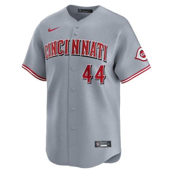 Elly De La Cruz Cincinnati Reds Nike Road Limited Player Jersey - Gray - Image 3