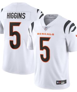 Alternative view of Tee Higgins Cincinnati Bengals Nike  Vapor Untouchable Limited Jersey - White/Black