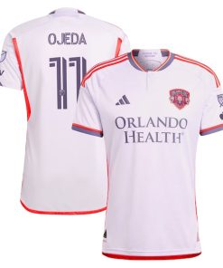 Alternative view of Mart¨ªn Ojeda Orlando City SC adidas 2024 Legacy Kit Authentic Player Jersey?¨C Purple