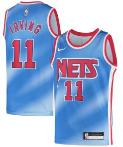 Kyrie Irving Brooklyn Nets Nike Youth 2020/21 Jersey - Classic Edition - Light Blue