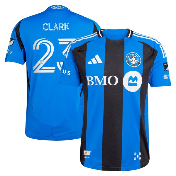 Caden Clark CF Montreal adidas 2025 Montr¨¦al Original Authentic Player Jersey - Blue