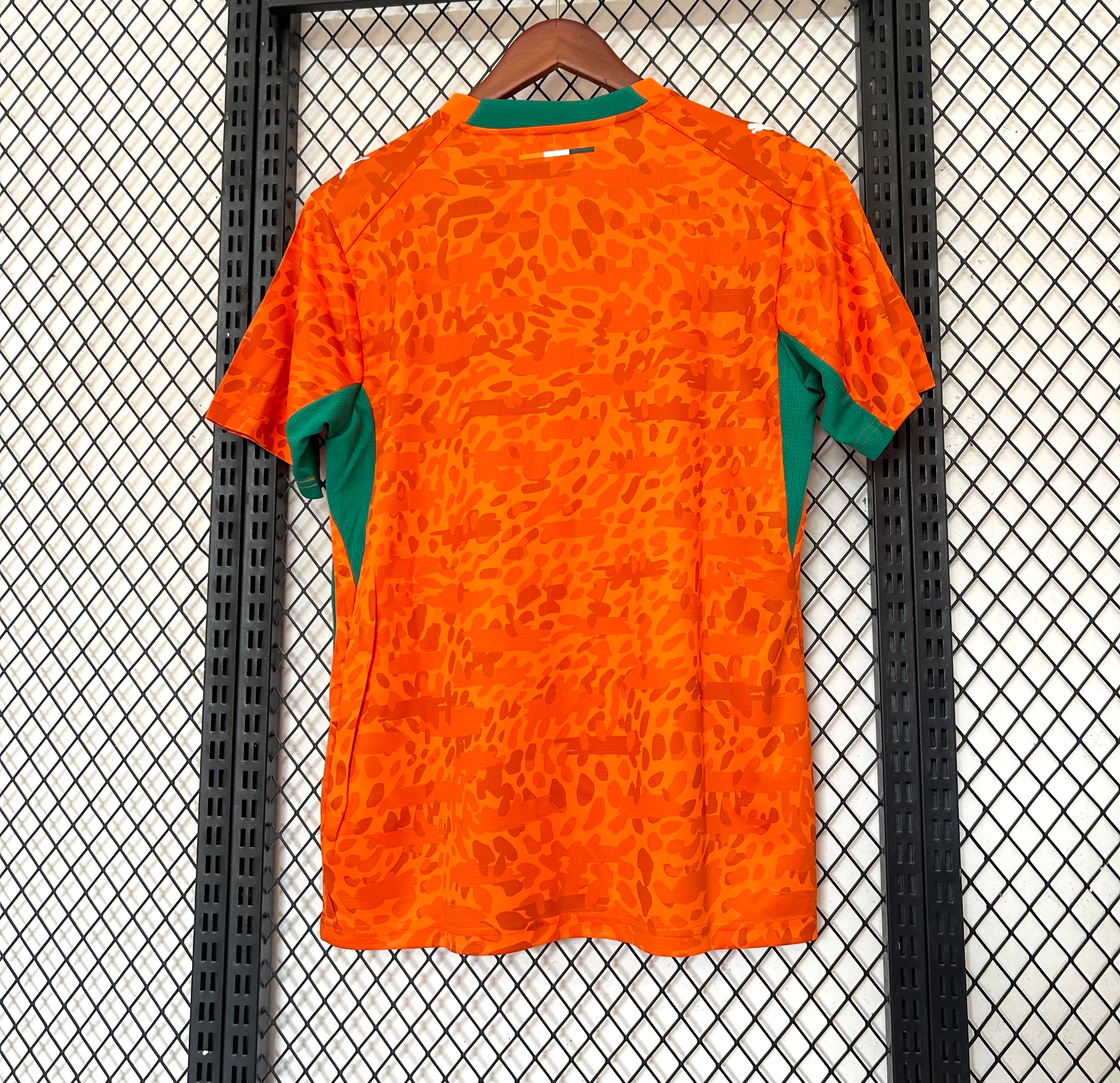 Ivory Coast National Team Puma 2026 Home Jersey - Orange / Green - Image 2