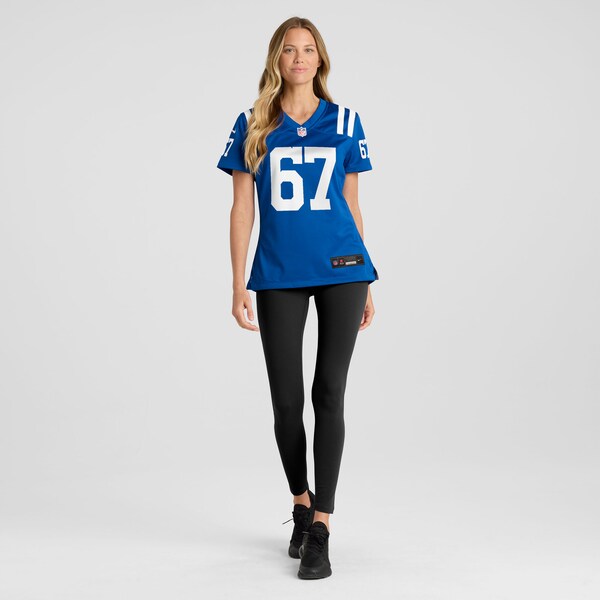 Luke Tenuta Indianapolis Colts Nike Women's Team Game Jersey - Royal - Image 4