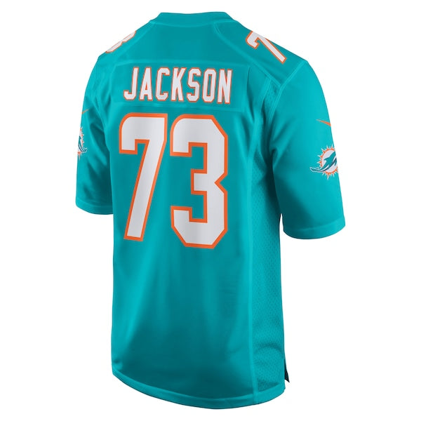 Austin Jackson Miami Dolphins Nike Game Jersey - Aqua - Image 3