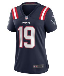 Alternative view of Trace McSorley New England Patriots Nike Game Player Jersey - Navy
