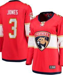 Seth Jones Florida Panthers  Women's Home Breakaway Player Jersey - Red