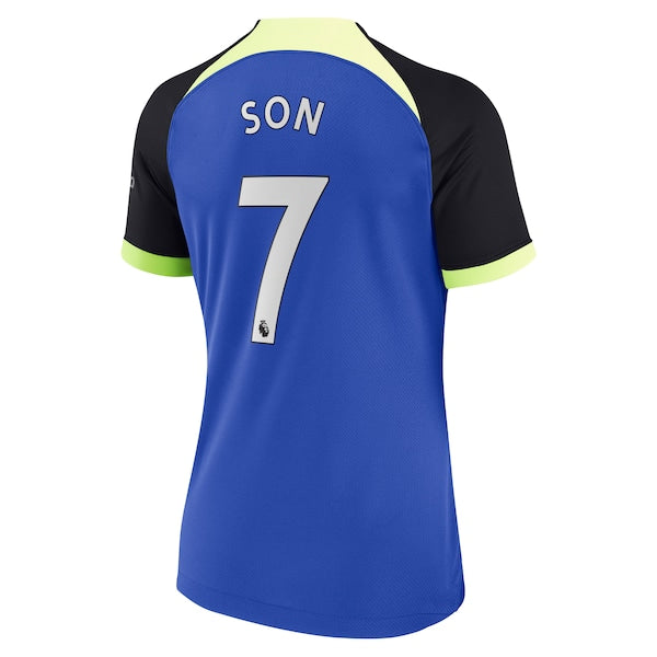 Son Heung-min Tottenham Hotspur Nike Women's 2022/23 Away Breathe Stadium Replica Player Jersey - Blue - Image 3