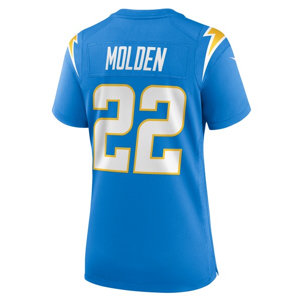 Elijah Molden Los Angeles Chargers Nike Women's Game Jersey - Powder Blue - Image 3