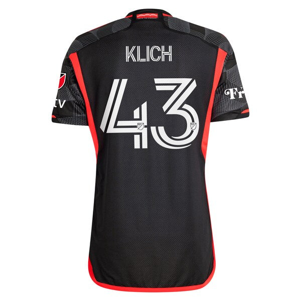 Mateusz Klich D.C. United adidas 2024 The Icon Kit Authentic Player Jersey?ยจC Black - Image 3