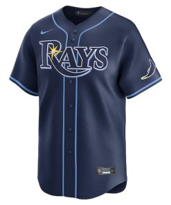 Alternative view of Tampa Bay Rays Nike Away Limited Jersey - Navy