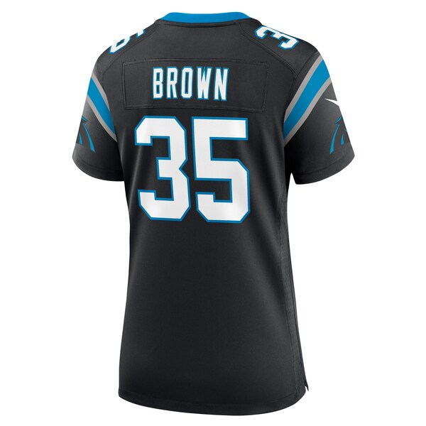Anthony Brown Carolina Panthers Nike Women's Game Jersey - Black - Image 4