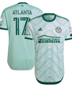 Atlanta United FC adidas 2024 The Forest Kit Authentic Player Jersey - Mint