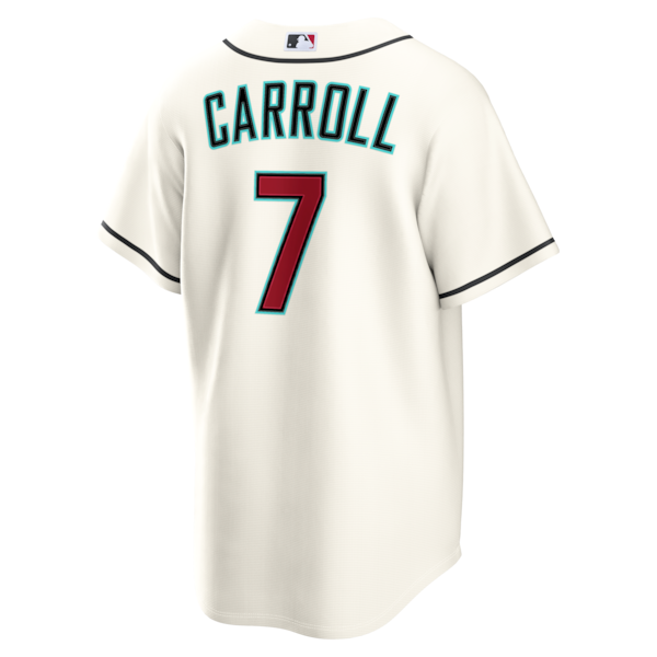 Corbin Carroll Arizona Diamondbacks Nike Home Replica Jersey - Cream - Image 6