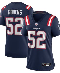 Jack Gibbens New England Patriots Nike Women's Team Game Jersey -  Navy