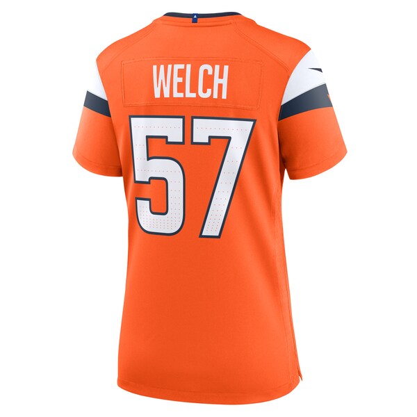 Kristian Welch Denver Broncos Nike Women's Team Game Jersey - Orange - Image 4