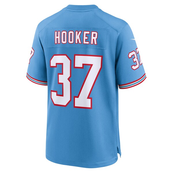 Amani Hooker Tennessee Titans Nike Oilers Throwback Player Game Jersey - Light Blue - Image 3