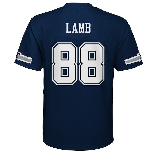 CeeDee Lamb Dallas Cowboys Outerstuff Preschool Replica Player Jersey - Navy - Image 3