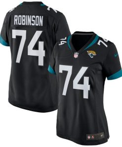 Cam Robinson Jacksonville Jaguars Nike Women's Game Jersey - Black/Teal
