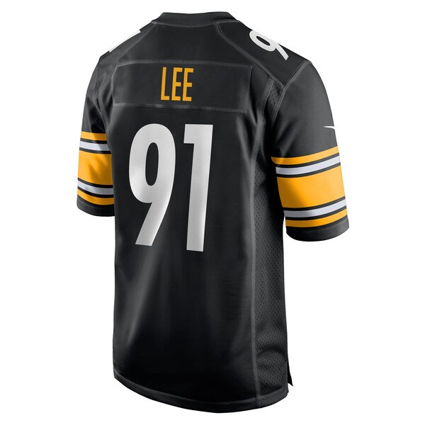 Logan Lee Pittsburgh Steelers Nike Game Jersey - Black - Image 3