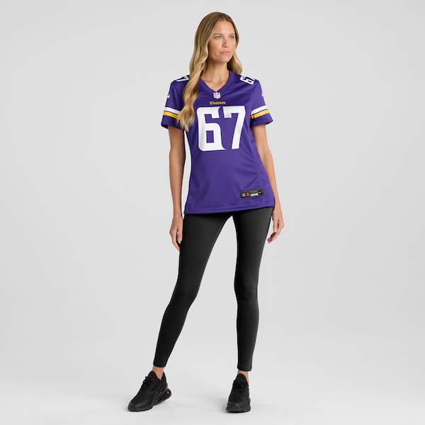 Justin Skule Minnesota Vikings Nike Women's Team Game Jersey - Purple - Image 4