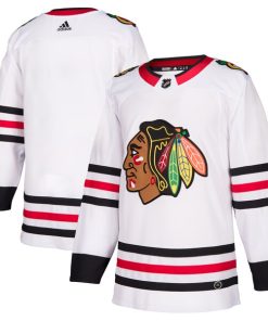 Chicago Blackhawks adidas Away Authentic Blank Jersey - White