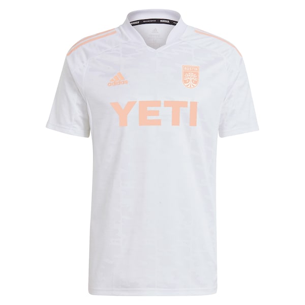 Austin FC adidas 2022 Primeblue Replica Jersey - White - Image 2