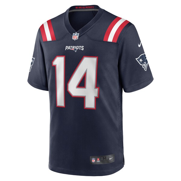 Ty Montgomery New England Patriots Nike Game Jersey - Navy - Image 2