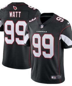 Alternative view of J.J. Watt Arizona Cardinals Nike Vapor Limited Jersey - Black/Cardinal