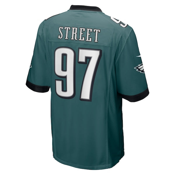 Kentavius Street Philadelphia Eagles Nike Game Player Jersey - Midnight Green - Image 3