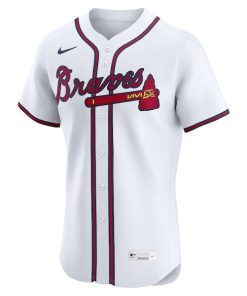 Alternative view of Atlanta Braves Nike  Home Elite Pick-A-Player Retired Roster Jersey - White