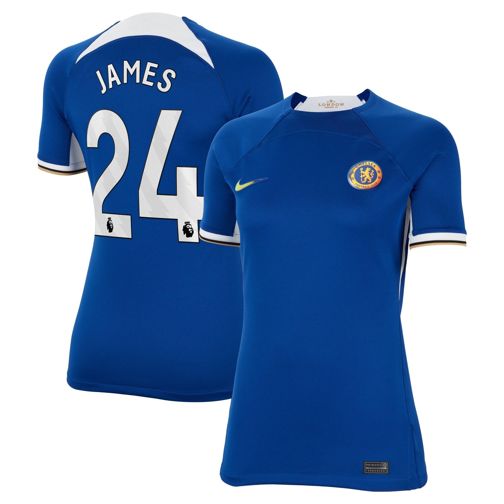Reece James Chelsea Nike Women's 2023/24 Away Stadium Replica Player Jersey - Navy/Blue - Image 5