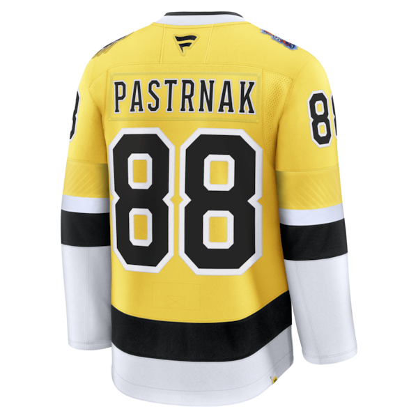 David Pastrnak Boston Bruins 2026 NHL Stadium Series Premium Jersey - Gold - Image 3