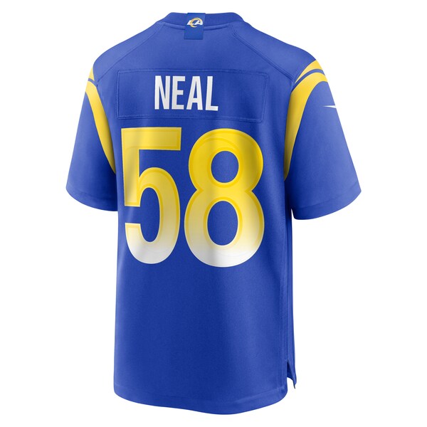 Eli Neal Los Angeles Rams Nike Game Jersey - Royal - Image 3