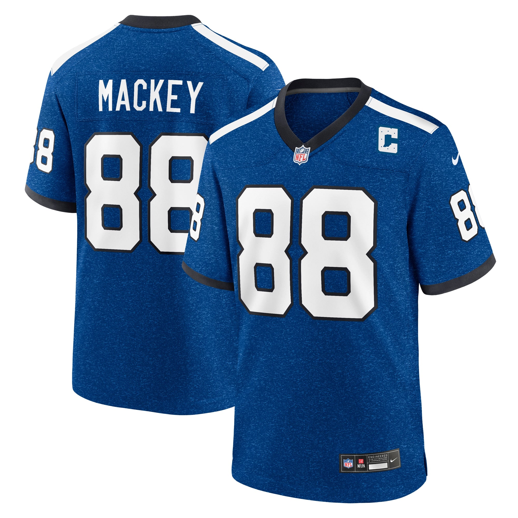 John Mackey Indianapolis Colts Nike Game Retired Player Jersey - Royal/Blue - Image 3