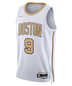 Alternative view of Derrick White Boston Celtics Nike Unisex 2025/26 Swingman Jersey - White - City Edition