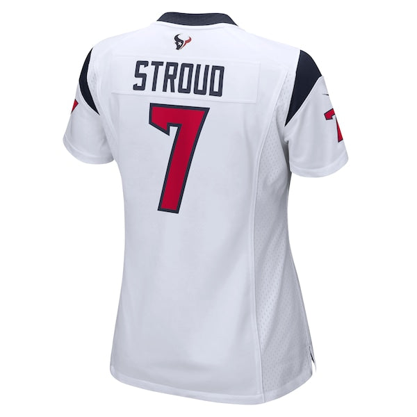 C.J. Stroud Houston Texans Nike Women's Game Jersey - White/Navy/Red - Image 6