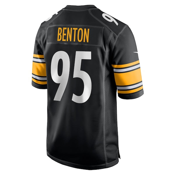 Keeanu Benton Pittsburgh Steelers Nike Team Game Jersey - Black/White - Image 4