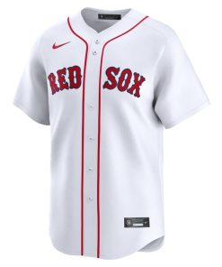 Alternative view of Trevor Story Boston Red Sox Nike Home Limited Player Jersey - White